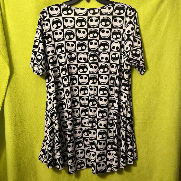 Disney Nightmare Before Christmas Jack Skellington Graphic Perfect Tee Lularoe - Picture 5 of 5
